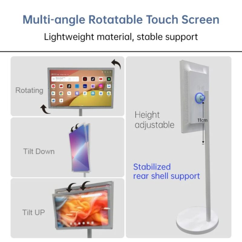 Téléviseur Design sur Pied Rotatif 360° – Image 7