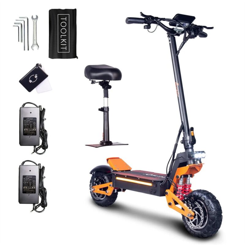 Trottinette électrique double moteur Toursor X8 8000 W
